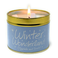 Lily Flame Winter Wonderland luxe kaars in Blik