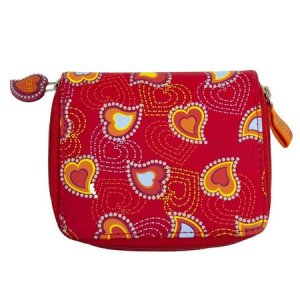 Nici Love Wallet red with hearts