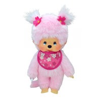 Monchhichi Meisje Cherry Blossom 20 cm