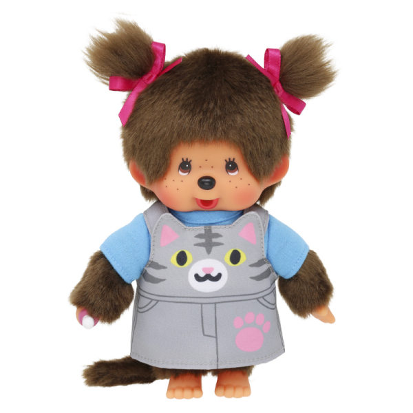 Monchhichi Meisje jurkje kat 20 cm