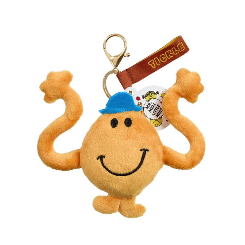 Mr Men Mr Tickle sleutelhanger – zachte pluche