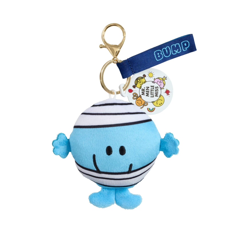 Mr Men Mr Bump sleutelhanger – zachte pluche