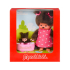 Monchhichi Meisje met mini Bebichhichi in draagmand 20 cm