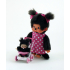 Monchhichi Mothercare With Stroller and Baby 20 cm