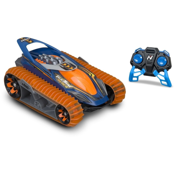 Nikko Velocitrax – Electric Orange (28 cm) – RC Rupsvoertuig met 360° Spins & 2.4GHz All-Terrain Besturing