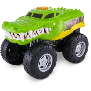 Nikko Road Rippers – Wheelie Monsters Crocodile Truck (25 cm) – Gemotoriseerde Monstertruck met Licht &amp; Geluid