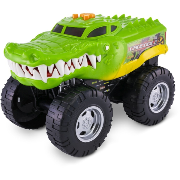 Nikko Road Rippers – Wheelie Monsters Crocodile Truck (25 cm) – Gemotoriseerde Monstertruck met Licht &amp; Geluid