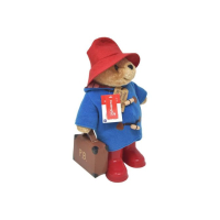 Ours Paddington classique avec bottes et valise