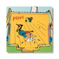 Pippi Langkous Houten puzzel 3 lagen