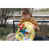 Pippi Langkous gele rugzak voor kleuters