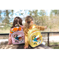 Pippi Langkous gele rugzak voor kleuters