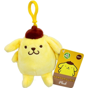 Pompompurin Porte-clés Peluche – 12 cm – Collection Hello Kitty and Friends