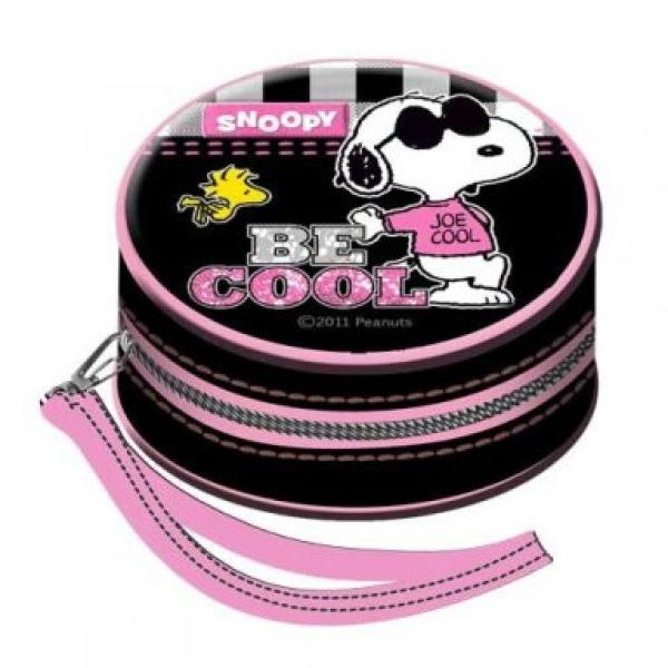 Porte-monnaie ronde Snoopy 