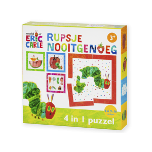 Rupsje Nooitgenoeg 4 in 1 puzzel