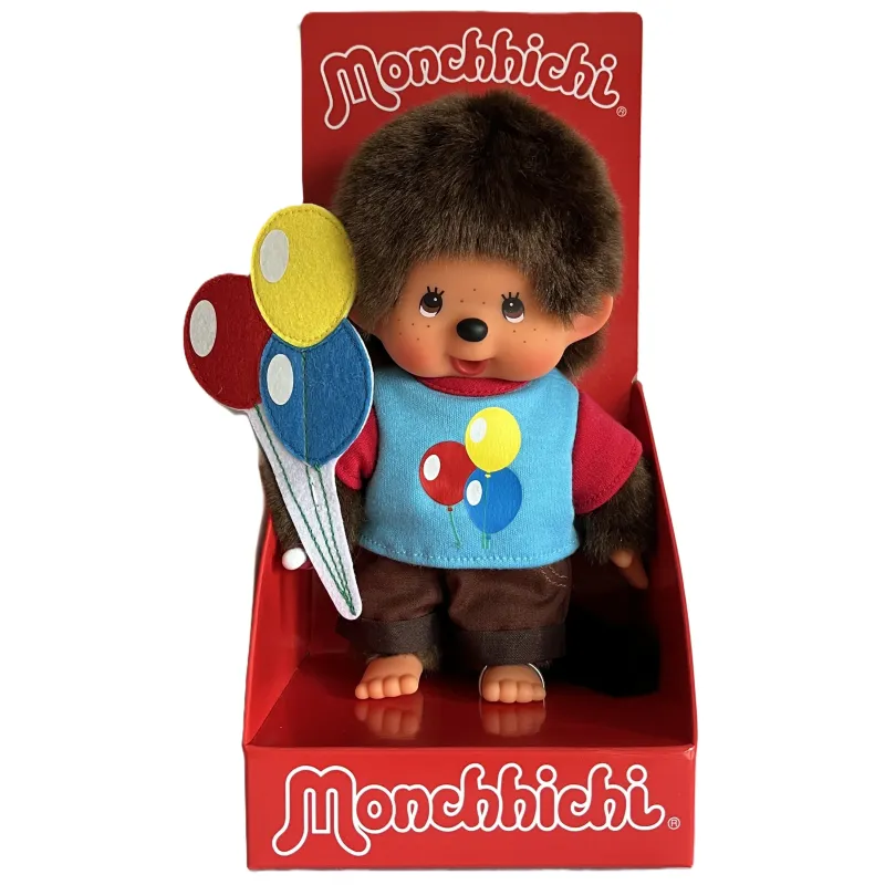 Monchhichi Jongen Balonnen 20 cm