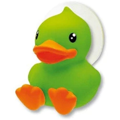 B.Duck Toothbrush holder with suction cup Duck Green 5,5 cm