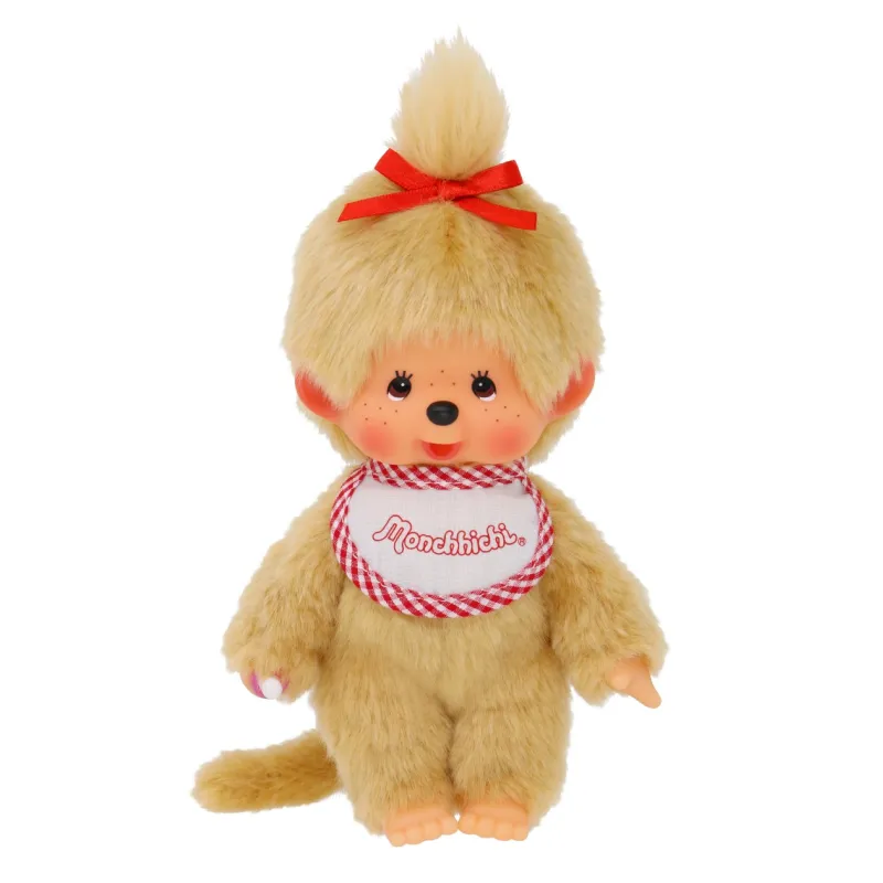 Monchhichi Classic Meisje beige (20cm) PRE-ORDER VIA E-MAIL