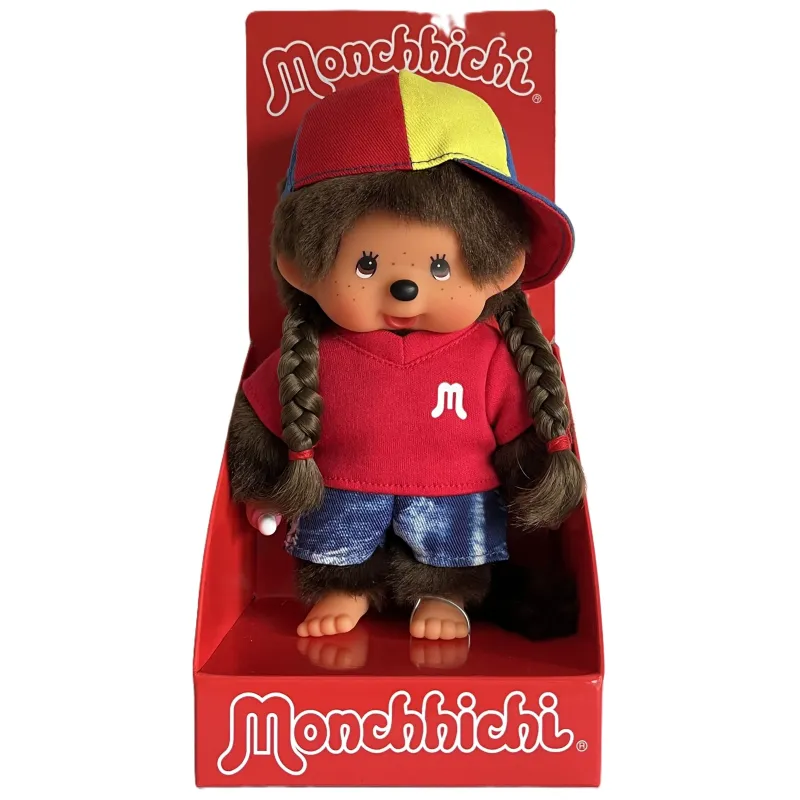 Monchhichi College meisje 20 cm