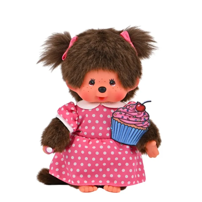 Monchhichi Cup Cake meisje (20cm) PRE-ORDER VIA E-MAIL