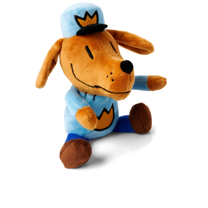 Peluche Dog Man 24 cm – Peluche Officielle Dog Man – Douce Peluche – Dav Pilkey