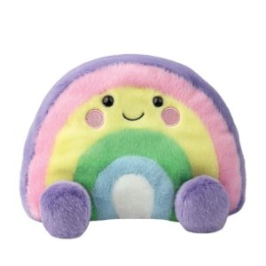 Palm Pals peluche medium Arc-en-ciel Vivi 20 cm