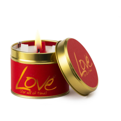 Lily Flame luxury candle in Tin