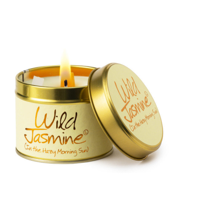 Bougie de luxe Lily Flame Wild Jasmin en étain