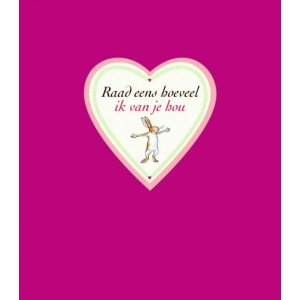 Livre Devine combien je t'aime : édition de la Saint-Valentin (Hazeltje) ÉDITION NEERLANDAISE