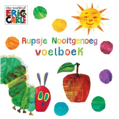 The tiny and very hungry caterpillar touch and feel book DUTCH VERSION