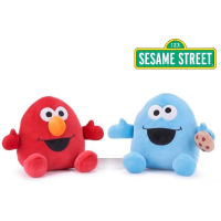 Sesame Street Squashy Podgies soft toy Elmo 20cm