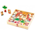 Sevi Natale wooden Christmas puzzle playset