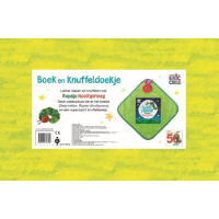 Coffret cadeau "La chenille qui fait des trous" Livre "Dormir bien" et doudou VERSION NEERLANDAISE