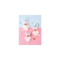 Monchhichi Cotton Candy meisje Sleutelhanger 10 cm