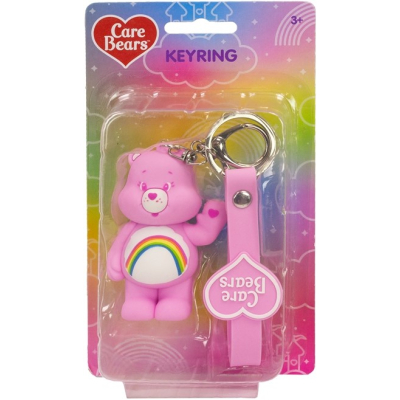 Care Bears Troetelbeertjes 3D Sleutelhanger – Cheer Bear 