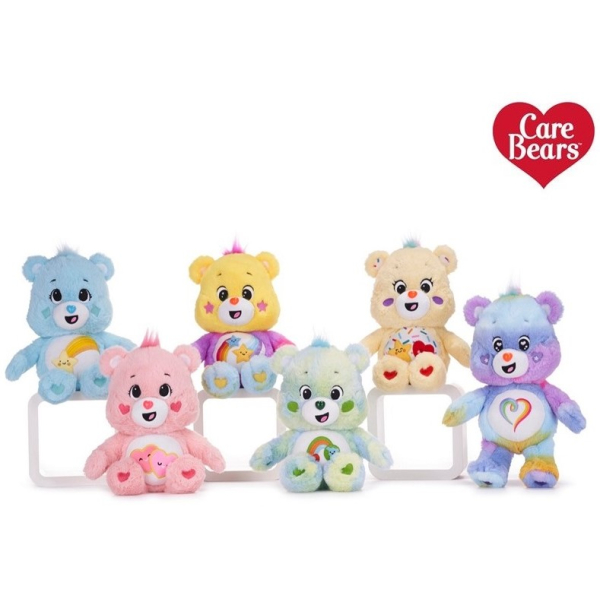Care Bears Knuffel Troetelbeertjes veelkleurig 28 cm