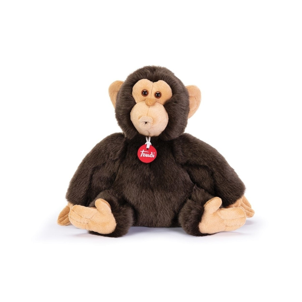 Trudi Monkey Bisko Size M – Zachte pluche aap – 30 cm