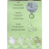 Canar LED Nachtlamp pastel groen 17x17cm