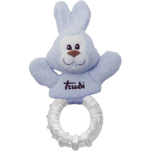 Trudi Cremino collection teething ring blue rabbit