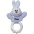 Trudi Cremino collection teething ring blue rabbit