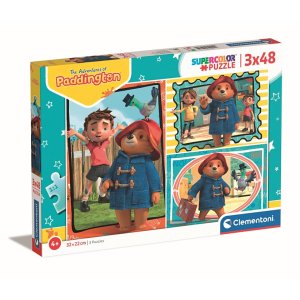 Paddington Supercolor Puzzel Clementoni 3 x 48 stukjes