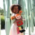 Pippi Longstocking fabric doll 40 cm