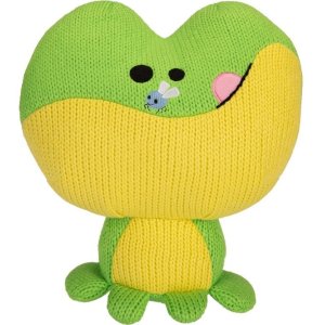 Ami Amis Jumbo Pickle Grenouille peluche tricotée 28 cm