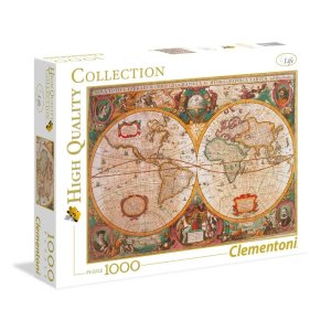 Clementoni High Quality Puzzle 1000 Pieces Mappa Antica