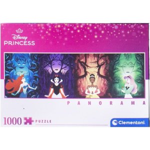 Clementoni High Quality Panorama Puzzel 1000 Stukjes Disney Princess