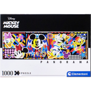 Clementoni High Quality Panorama Puzzel 1000 Stukjes Mickey & Friends