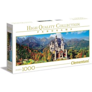 Clementoni High Quality Panorama Puzzel 1000 Stukjes Neuschwanstein 