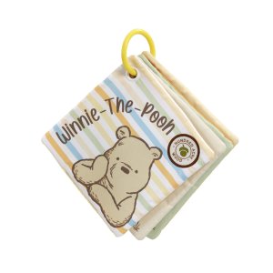 Winnie The Pooh Play and Go Squares plush booklet with ring