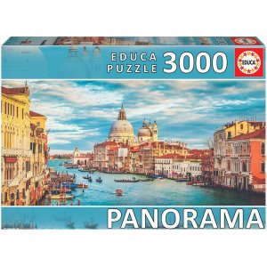 Educa Panorama Puzzel 3000 stukjes Kanaal Venetië