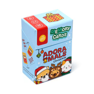 Adoramals Kids Christmas Memory Card Game
