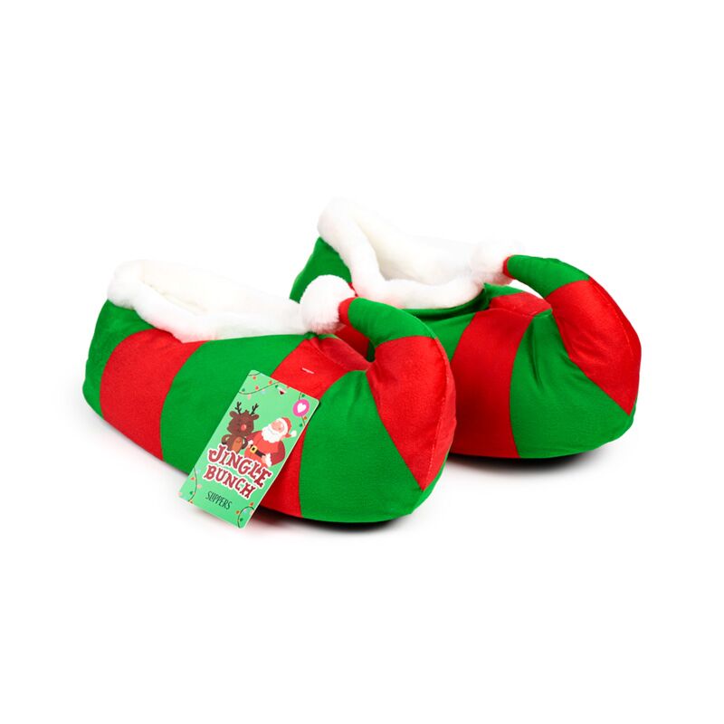 Jingle Kerstmis Elf Sloffen – One Size